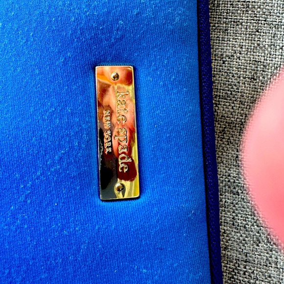 Kate Spade New York Laptop Sleeve -multipke Blues - Picture 2 of 5